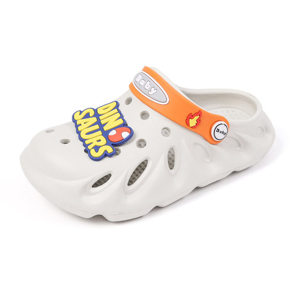 Нов модел детски кроксове с цветна декорация подходящи за момичета или момчета