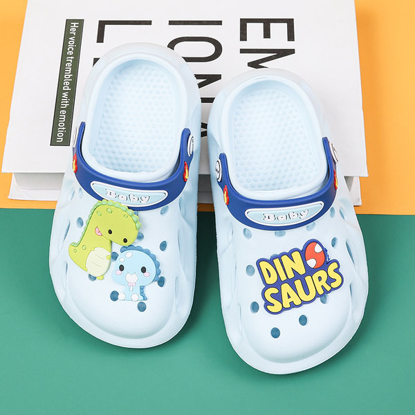 Нов модел детски кроксове с цветна декорация подходящи за момичета или момчета