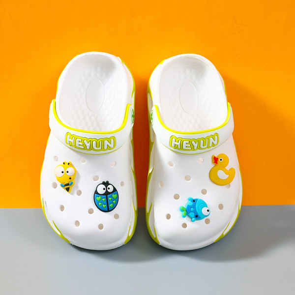 Ежедневни детски гумени чехли с равна подметка за момичета