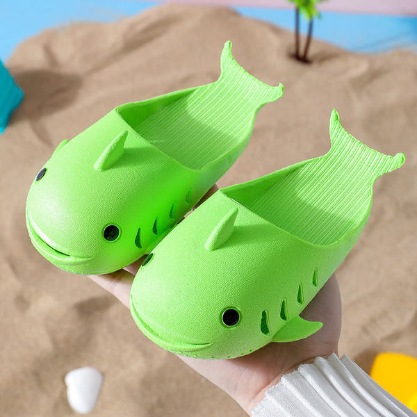 Детски плажни чехли с 3D елементи за момичета и момчета