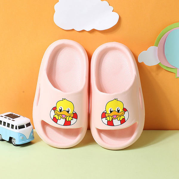 Детски неплъзгащи се чехли с апликация-за момичета и момчета