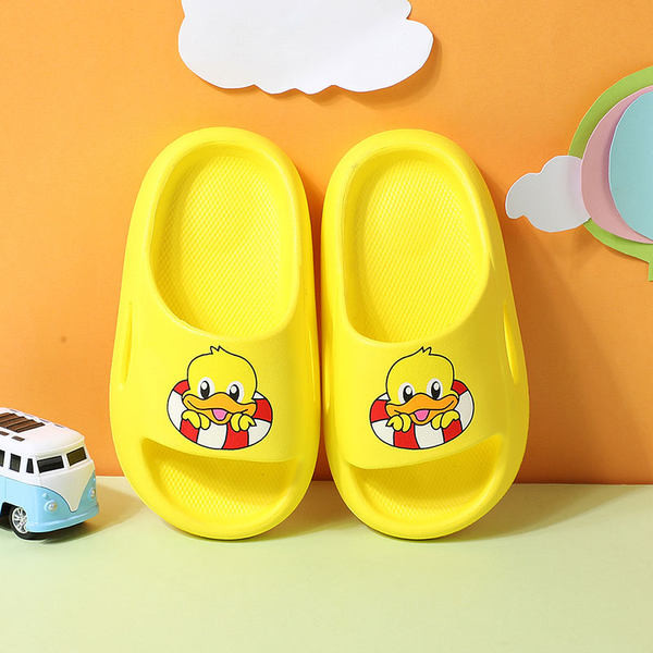 Детски неплъзгащи се чехли с апликация-за момичета и момчета