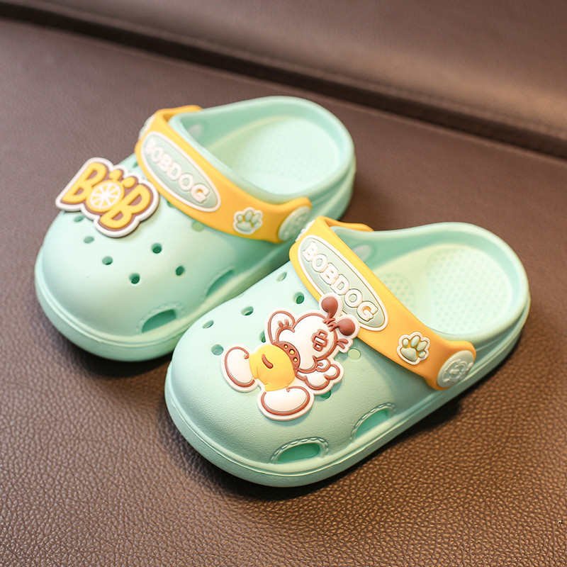 Детски гумени кроксове за момичета с апликация