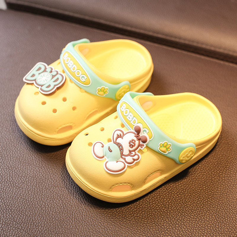 Детски гумени кроксове за момичета с апликация