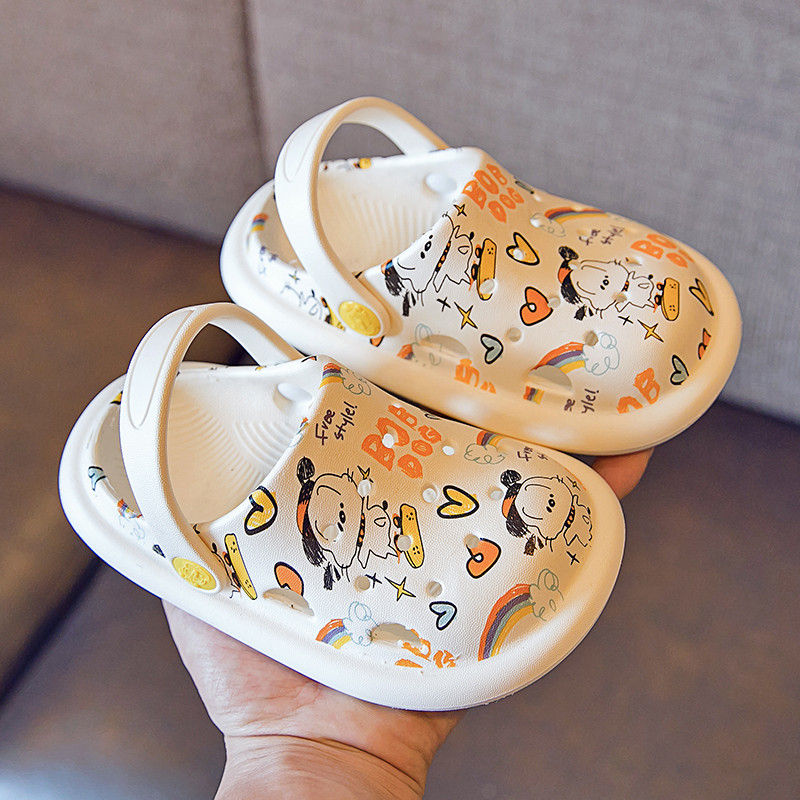 Детски чехли с цветни апликации за момичета и момчета