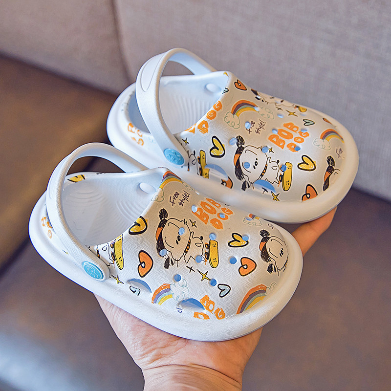 Детски чехли с цветни апликации за момичета и момчета