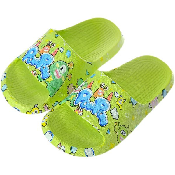 Силиконови чехли с цветна апликация за момичета и момчета