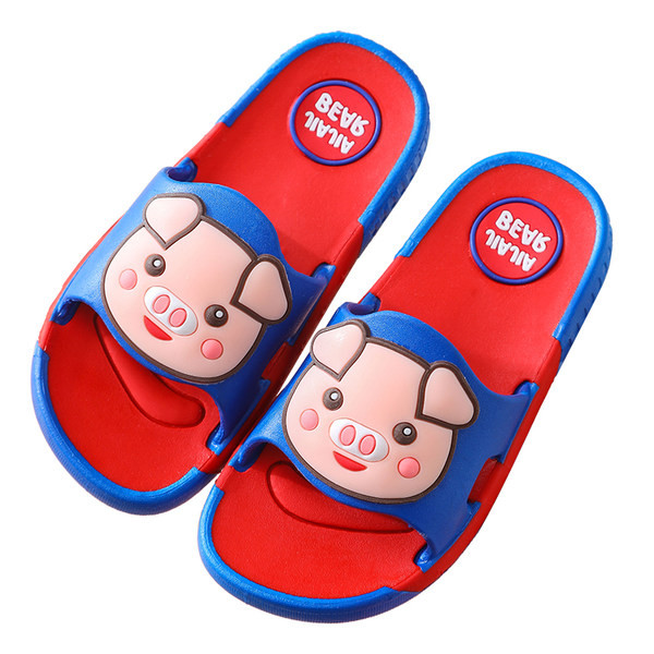 Детски чехли за момчета с апликация 