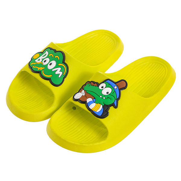 Гумени детски ежедневни чехли за момчета и момчета с 3D динозавър