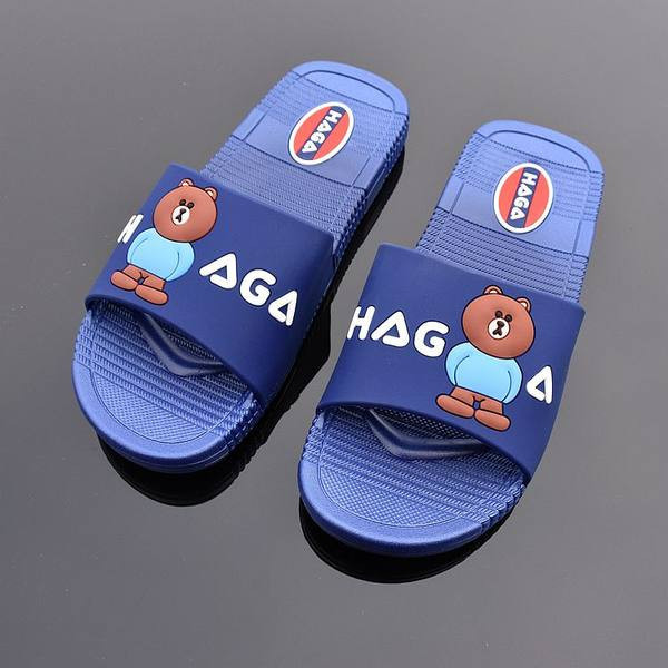 Детски ежедневни чехли с апликация и надпис