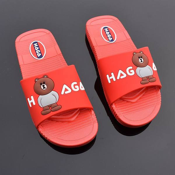 Детски ежедневни чехли с апликация и надпис