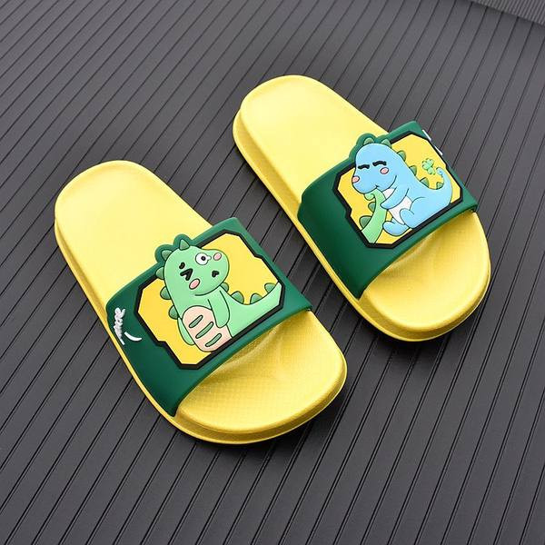 Гумени детски чехли с равна подметка за момичета и момчета