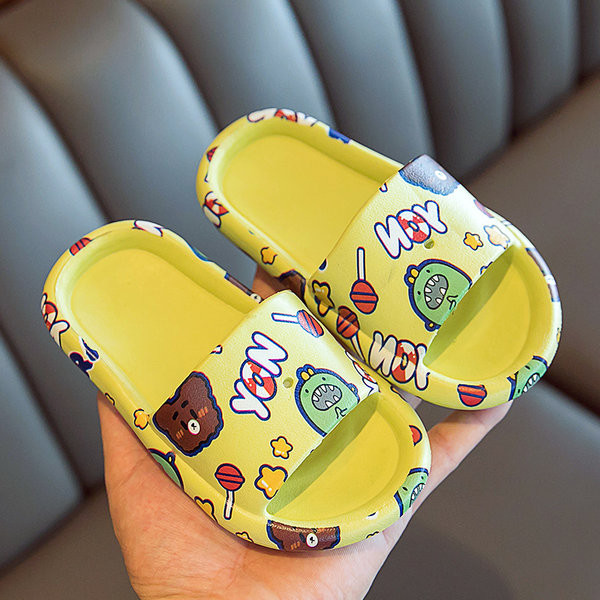 Детски ежедневни чехли с апликации