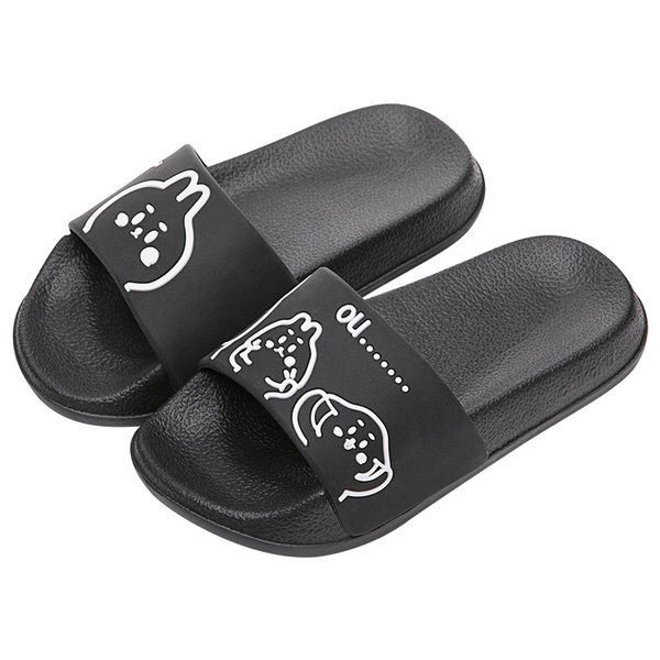 Ежедневни детски чехли с надписи и апликация