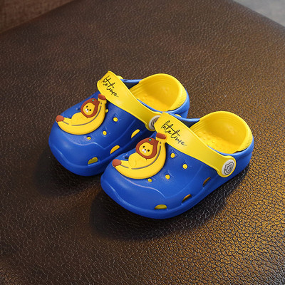 Gyerek gumi crocs színes applikációval