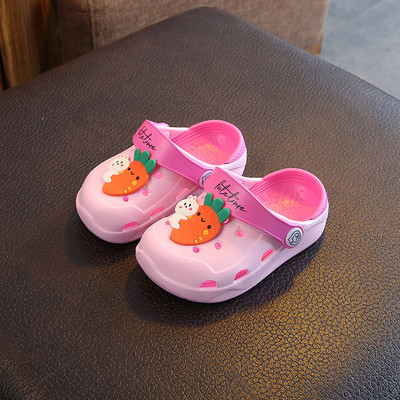 Gyerek gumi crocs színes applikációval