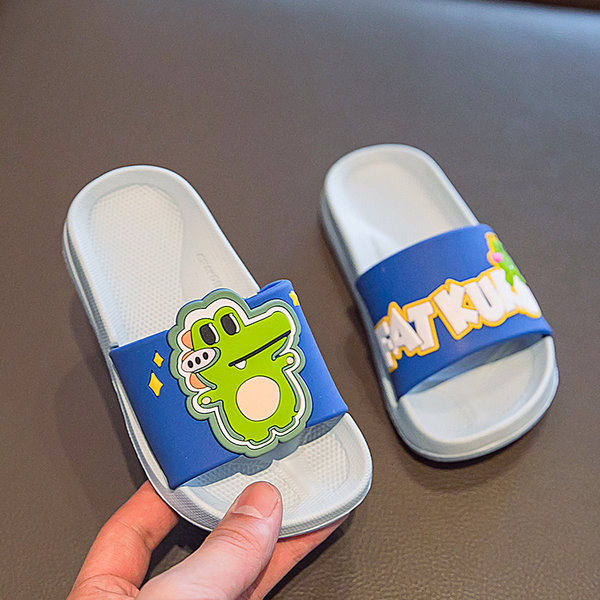 Ležerne dječje papuče s aplikacijom - za dječake i djevojčice