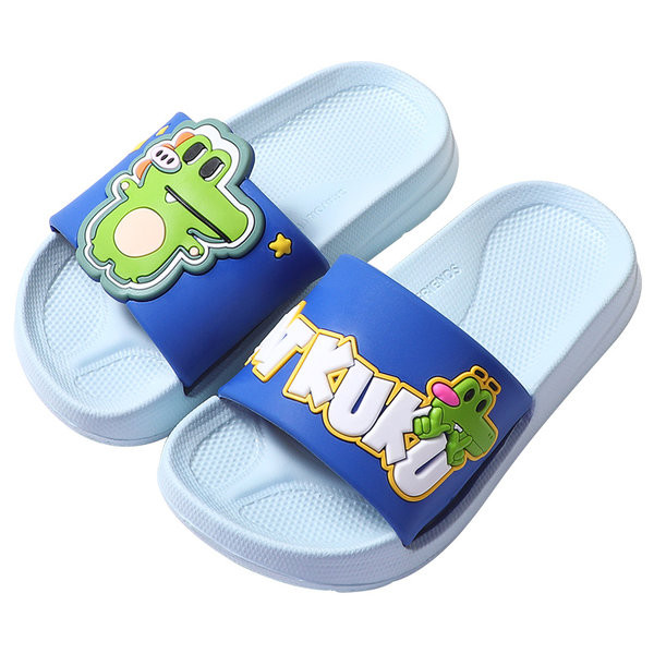 Ležerne dječje papuče s aplikacijom - za dječake i djevojčice