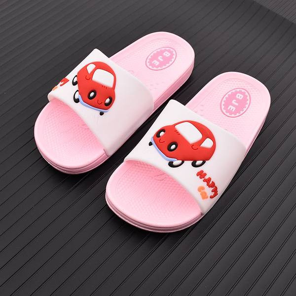 Детски гумени чехли за момчета с равна подметка