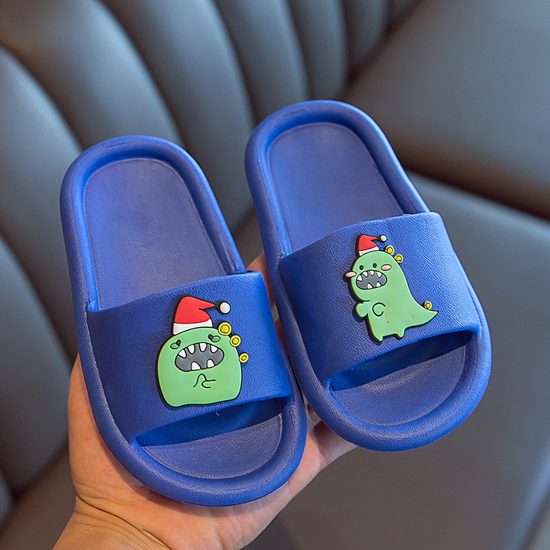 Детски гумени чехли за момчета с неплъзгаща подметка