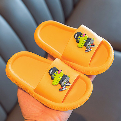 Nyári gumipapucs színes rátéttel