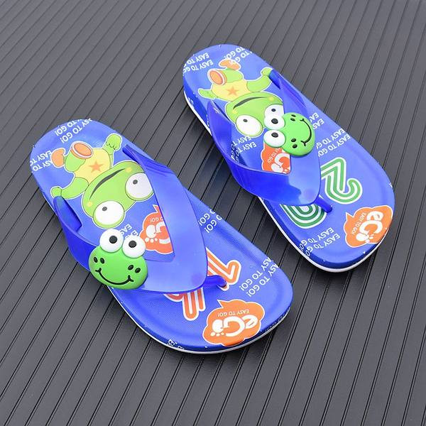 Детски чехли с равна подметка между пръстите