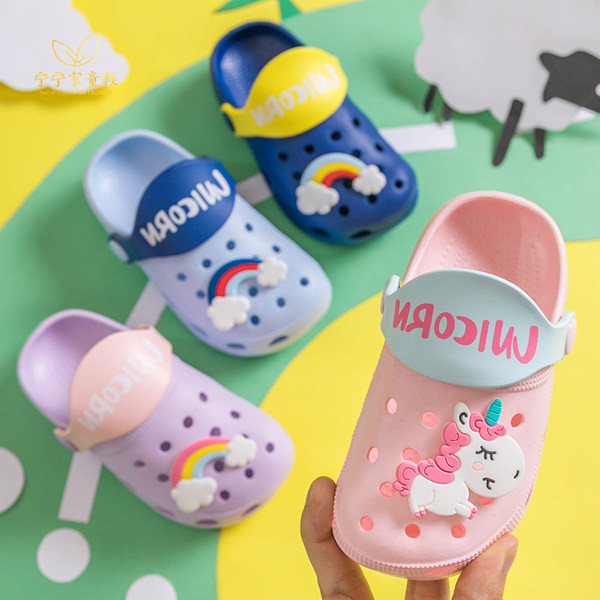 Ежедневни чехли с 3D елементи за момчета и момичета