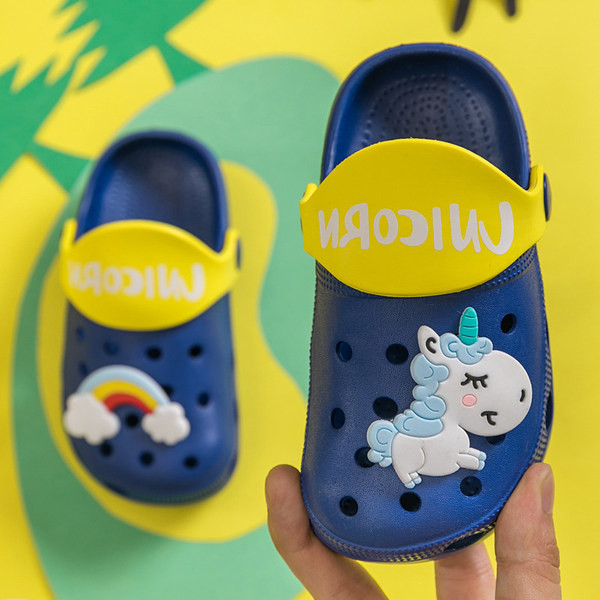 Ежедневни чехли с 3D елементи за момчета и момичета