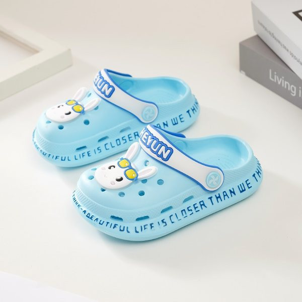Ежедневни детски гумени кроксове с равна подметка за момичета или момчета