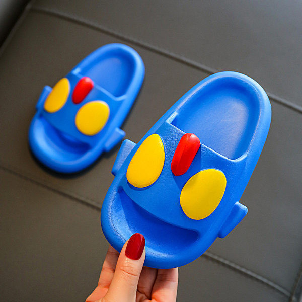 Дамски гумени чехли с апликация в няколко цвята