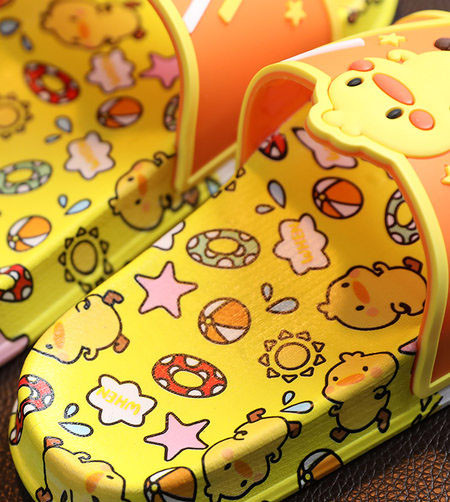 Ležerne dječje papuče s aplikacijama - za dječake i djevojčice