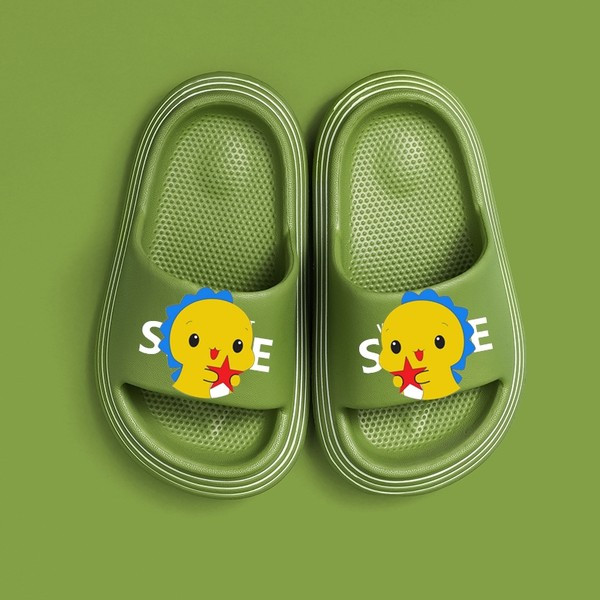 Gumene dječje papuče s ravnim potplatom za dječake i djevojčice