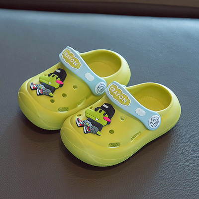 Gyermek gumipapucs crocs típusú rátéttel