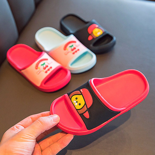 Ljetne gumene papuče za dječake sa aplikacijom