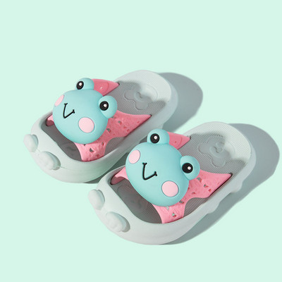 Gyermek papucs 3D elemekkel - lányoknak és fiúknak