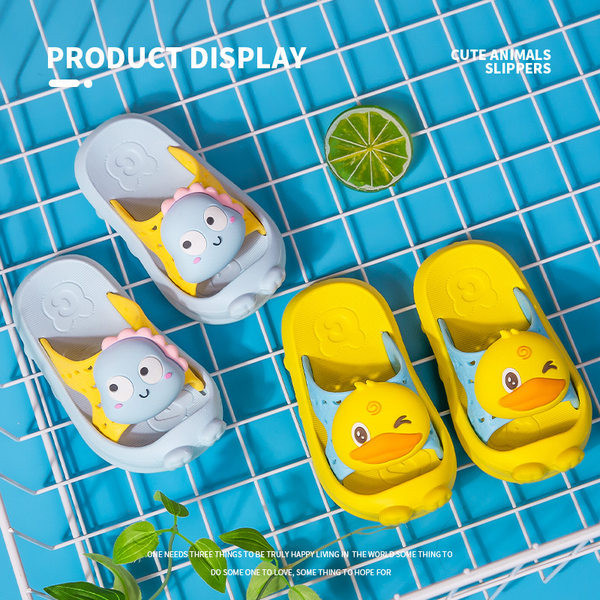 Dječje papuče sa 3D elementima - za djevojčice i dječake