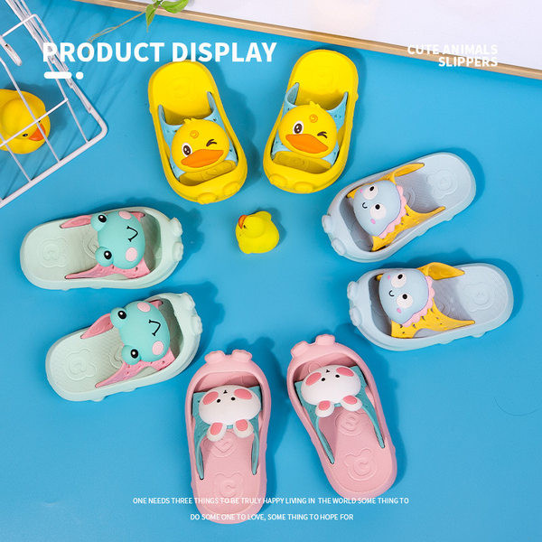 Dječje papuče sa 3D elementima - za djevojčice i dječake