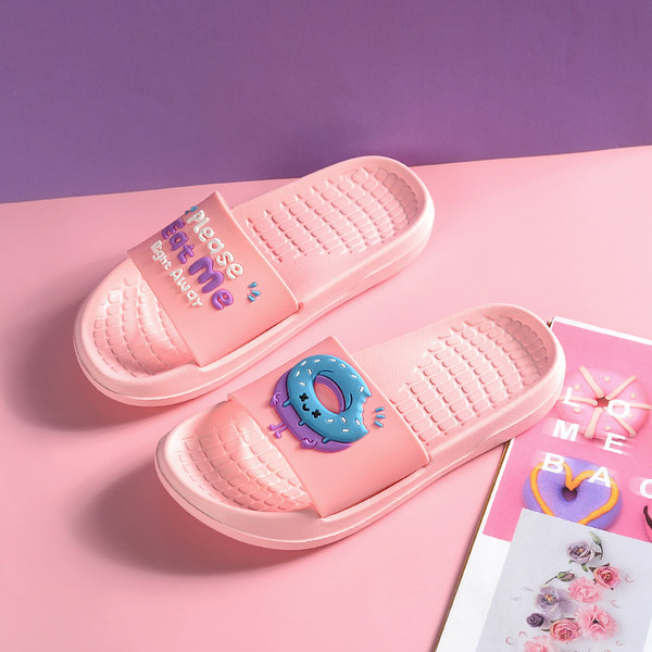 Детски гумени чехли с равна подметка подходящи за плаж за момичета или момчета