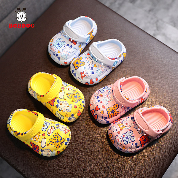 Детски гумени кроксове с апликация в няколко цвята