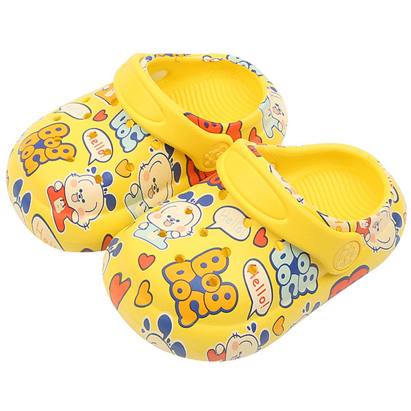 Детски гумени кроксове с апликация в няколко цвята