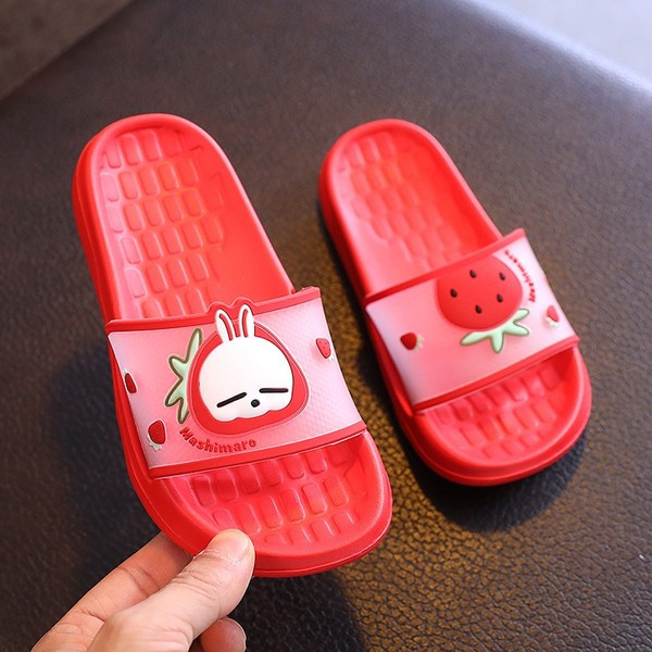 Нов модел детски летни чехли с равна подметка в няколко цвята -подходящи за момчета или момичета