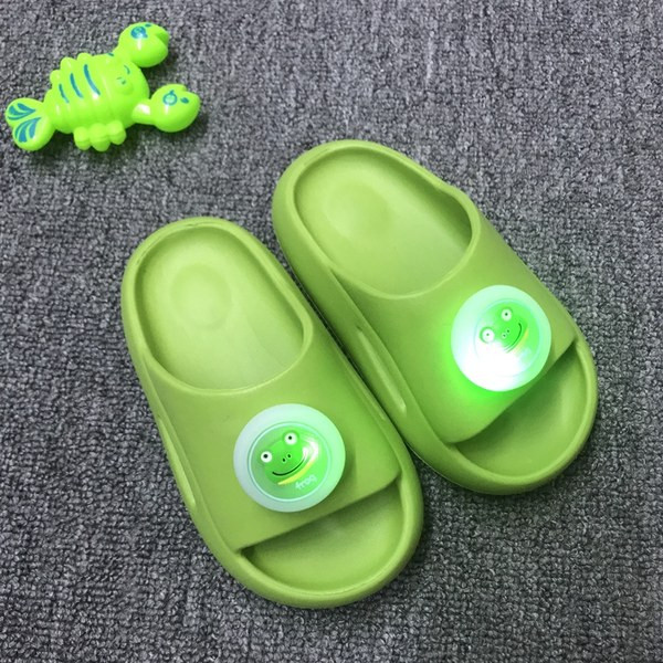 Детски светещи чехли с равна подметка за момичета и момчета