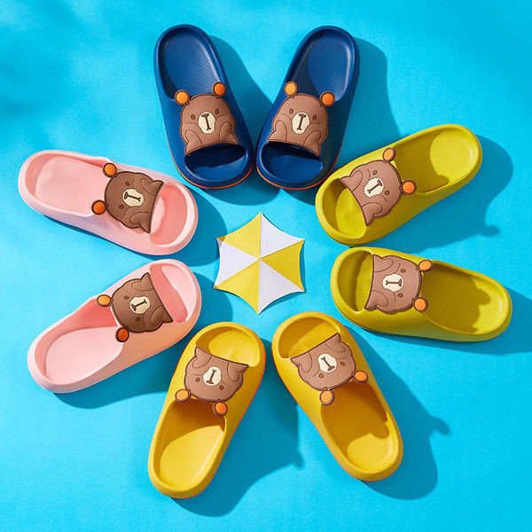 Детски чехли с 3D елемент за момчета и момичета