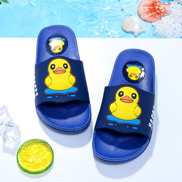 Летни плажни чехли за момче с апликция