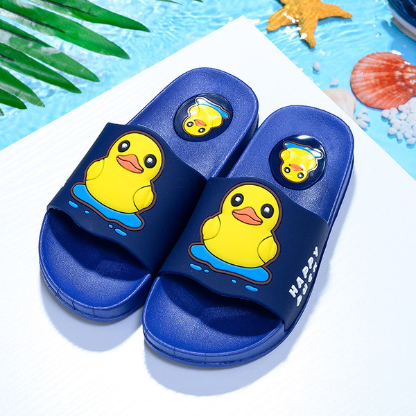 Летни плажни чехли за момче с апликция