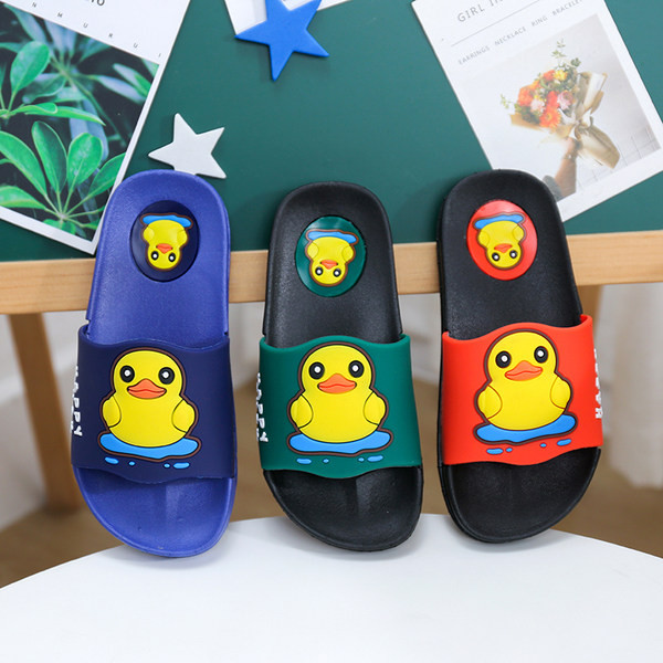 Летни плажни чехли за момче с апликция