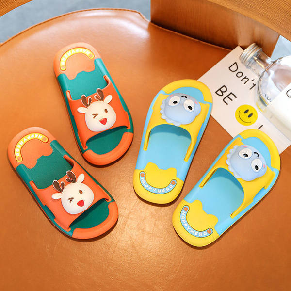 Детски джапанки с 3D елемент за момчета