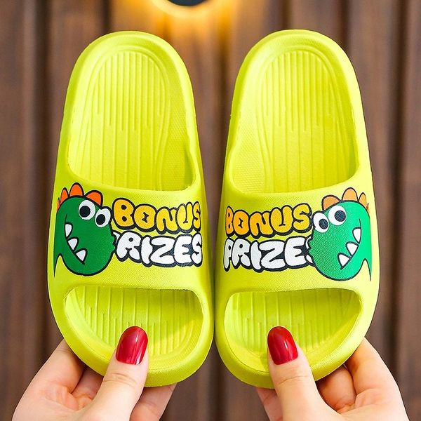 Ежедневни детски чехли с апликация динозавър за момчета