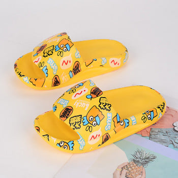 Детски ежедневни чехли с апликация в четири цвята