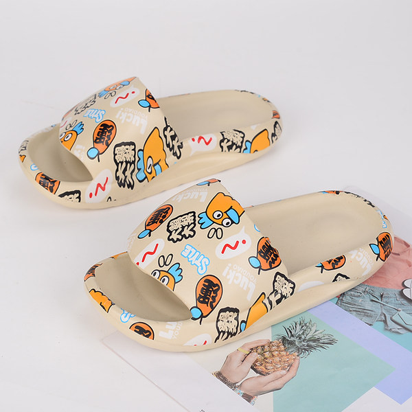 Dječje casual papuče s aplikacijom u četiri boje